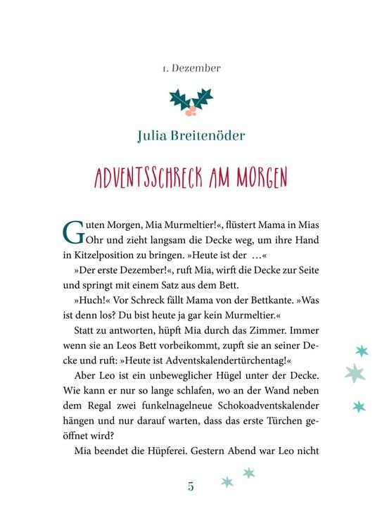 Produktbild: 24 wundervolle Geschichten f&uuml;r die Weihnachtszeit