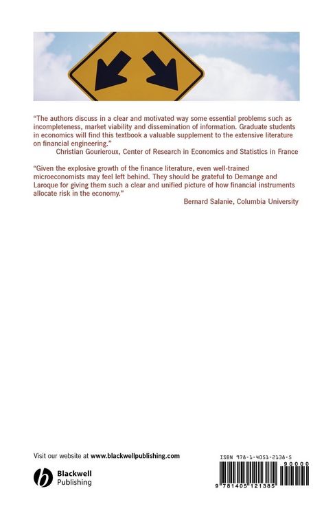 Produktbild: Demange: Finance Economics Uncertainty