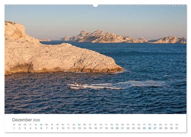 Produktbild: Cassis und die Calanques (hochwertiger Premium Wandkalender 2026 DIN A2 quer), Kunstdruck in Hochglanz