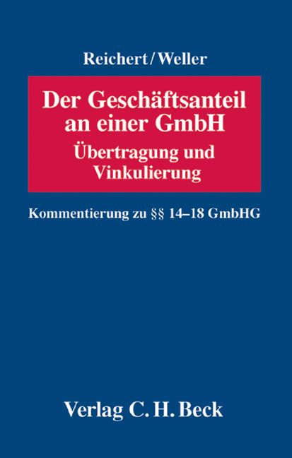 Produktbild: Der GmbH-Gesch&auml;ftsanteil