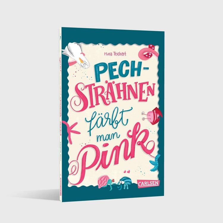 Produktbild: Pechstr&auml;hnen f&auml;rbt man pink