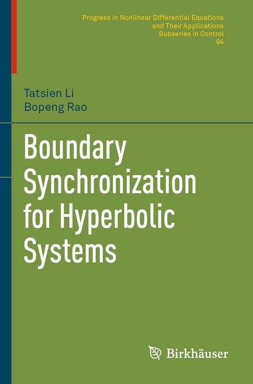 Produktbild: Boundary Synchronization for Hyperbolic Systems