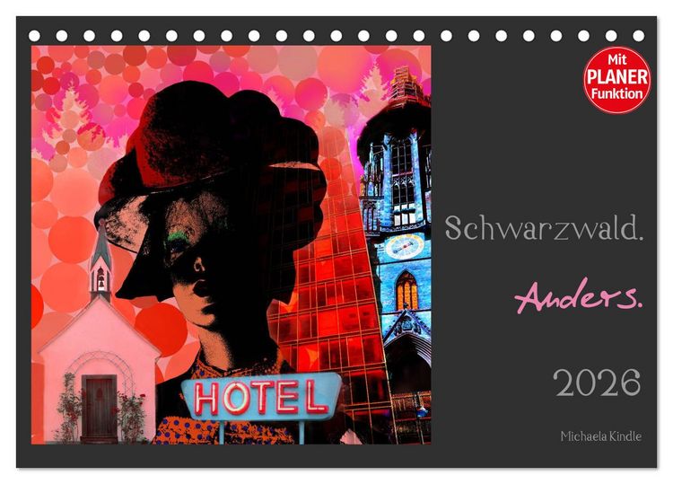 Produktbild: Schwarzwald. Anders. (Tischkalender 2026 DIN A5 quer), CALVENDO Monatskalender
