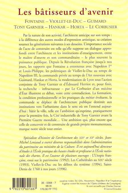 Produktbild: Les b&acirc;tisseurs d'avenir
