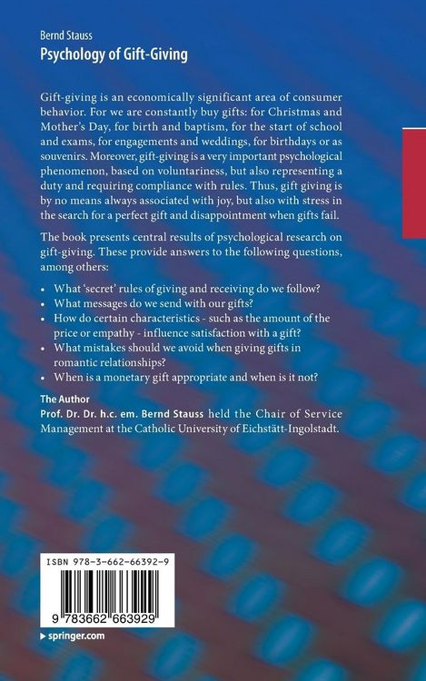 Produktbild: Psychology of Gift-Giving