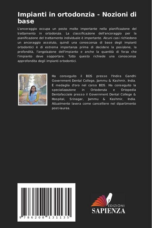 Produktbild: Impianti in ortodonzia - Nozioni di base