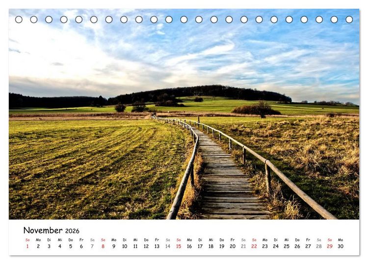 Produktbild: Impressionen von der Schw&auml;bischen Alb (Tischkalender 2026 DIN A5 quer), CALVENDO Monatskalender