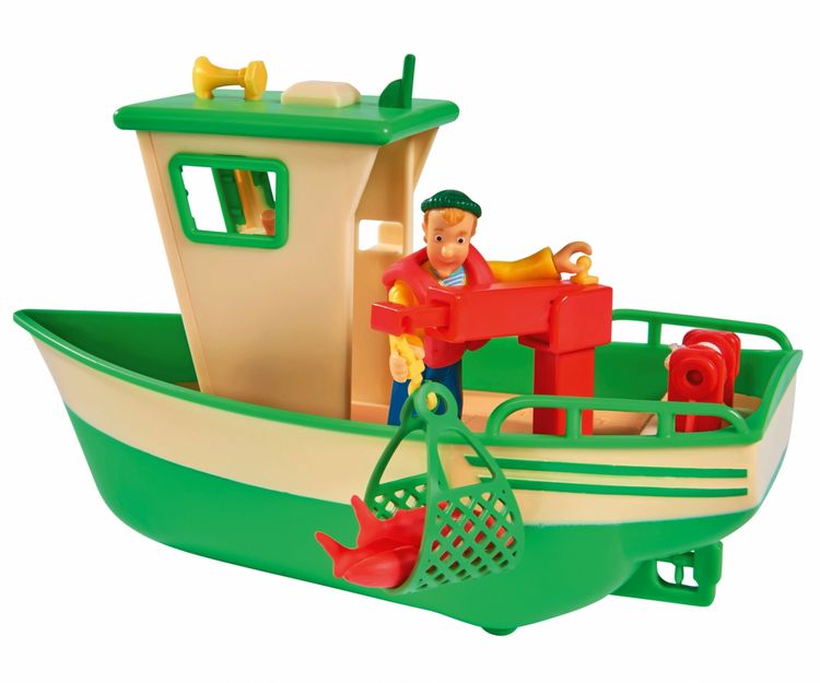 Produktbild: Sam Charlies Fischerboot mit Figur