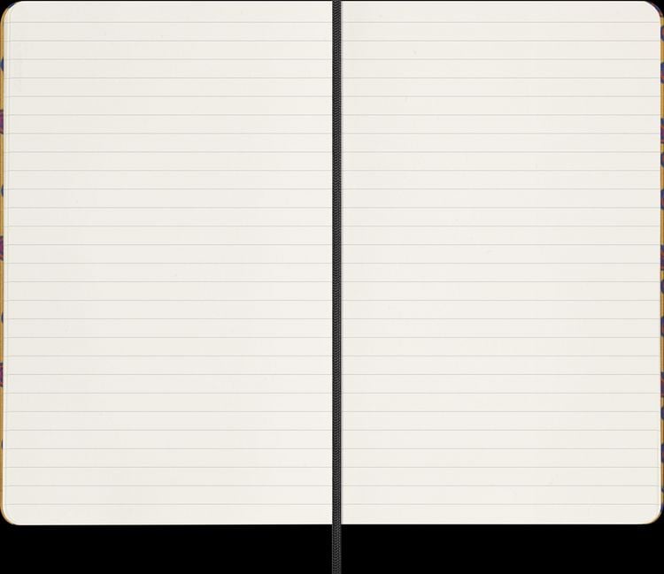 Produktbild: Moleskine Silk Notizb. A5 liniert Geb gelb mit Geschenkbox