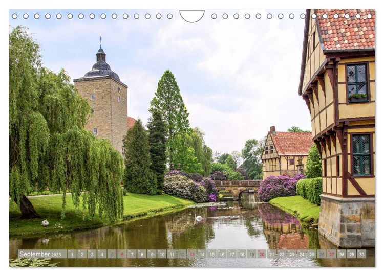 Produktbild: M&uuml;nsterland - Vielf&auml;ltige Sch&ouml;nheit (Wandkalender 2026 DIN A4 quer), CALVENDO Monatskalender