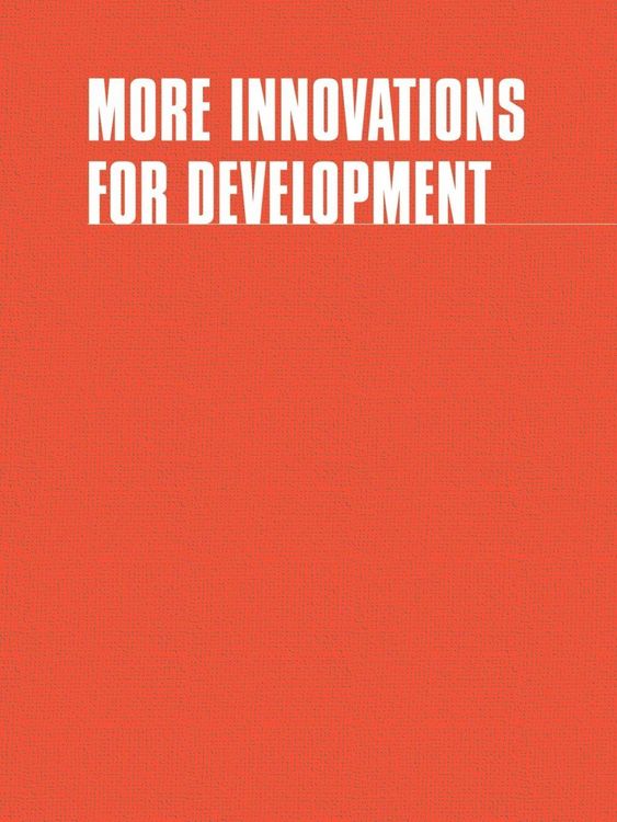 Produktbild: More Innovations For Development