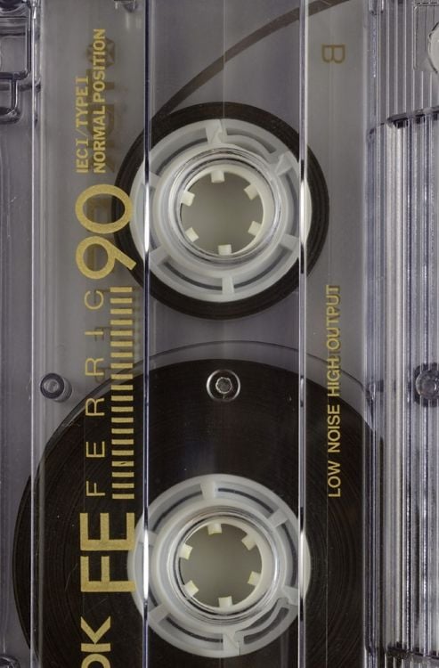 Produktbild: Notizbuch Retro Style Music Tape Oldschool Liniert Notebook Ruled