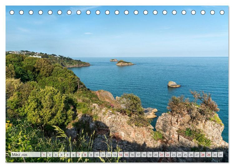 Produktbild: S&uuml;dengland... zu Fu&szlig; (Tischkalender 2026 DIN A5 quer), CALVENDO Monatskalender