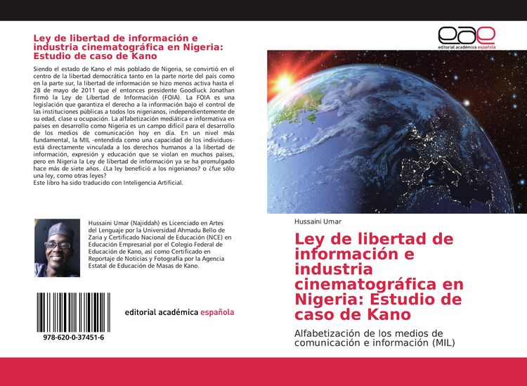 Produktbild: Ley de libertad de informaci&oacute;n e industria cinematogr&aacute;fica en Nigeria: Estudio de caso de Kano