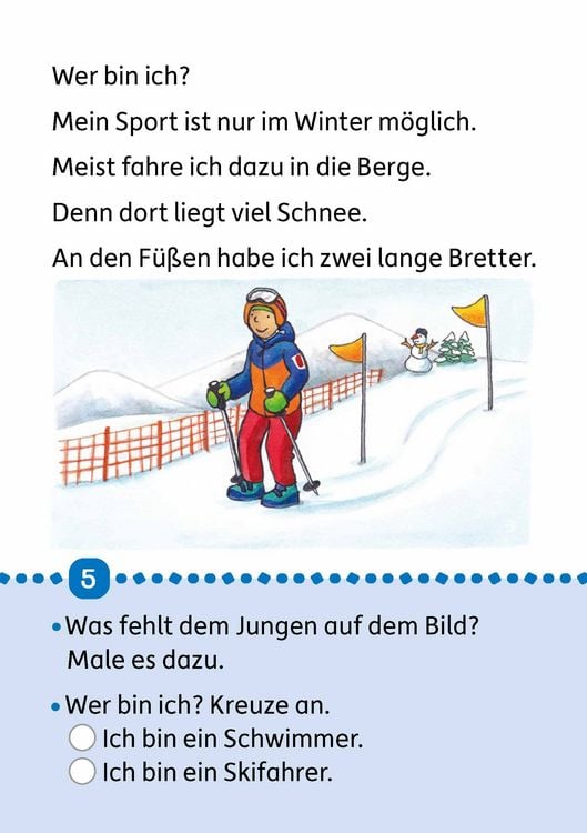 Produktbild: Lesen lernen 1. Klasse f&uuml;r Jungen und M&auml;dchen - Sportlich, sportlich!