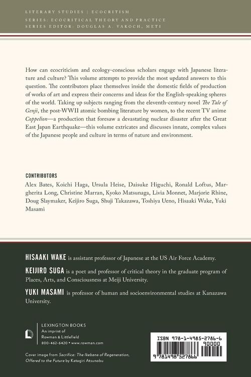 Produktbild: Ecocriticism in Japan