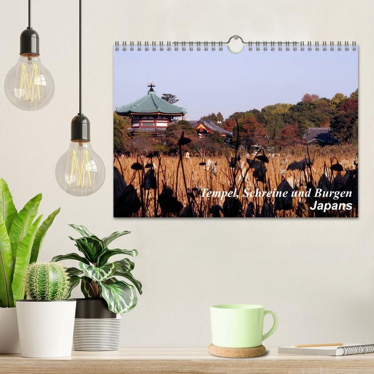 Produktbild: Tempel, Schreine und Burgen Japans (Wandkalender 2026 DIN A4 quer), CALVENDO Monatskalender