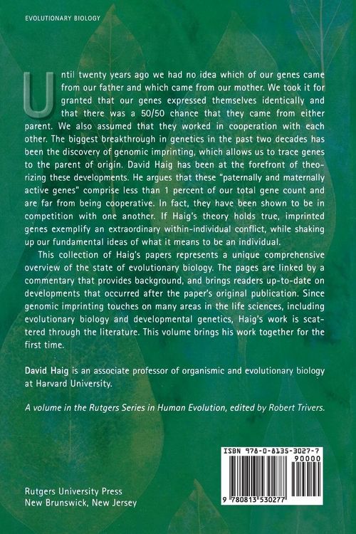 Produktbild: Genomic Imprinting and Kinship