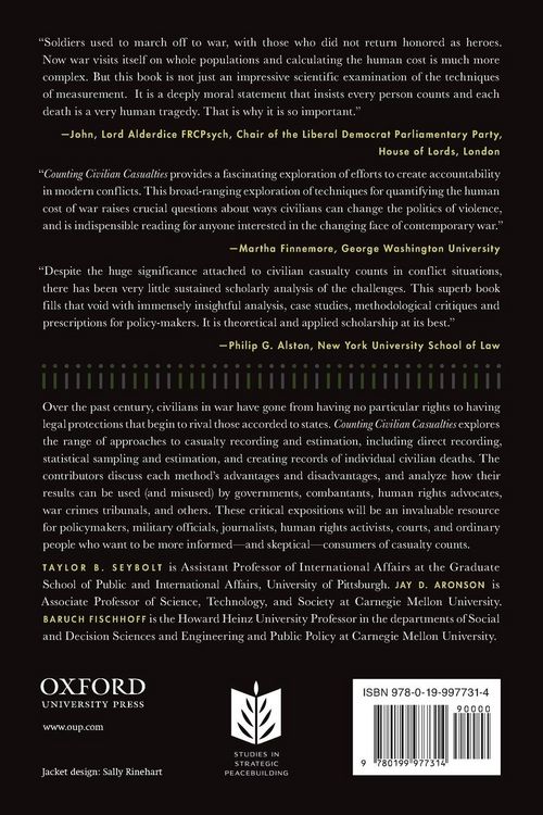 Produktbild: Counting Civilian Casualties