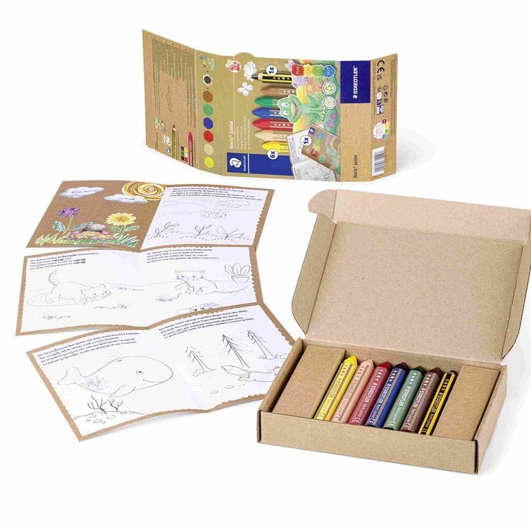 Produktbild: STAEDTLER Noris junior Schreib- und Zeichbedarf Noris junior 61 C1, Gemischtes Set Malaktivit&auml;ten f&uuml;r Kleinkinder