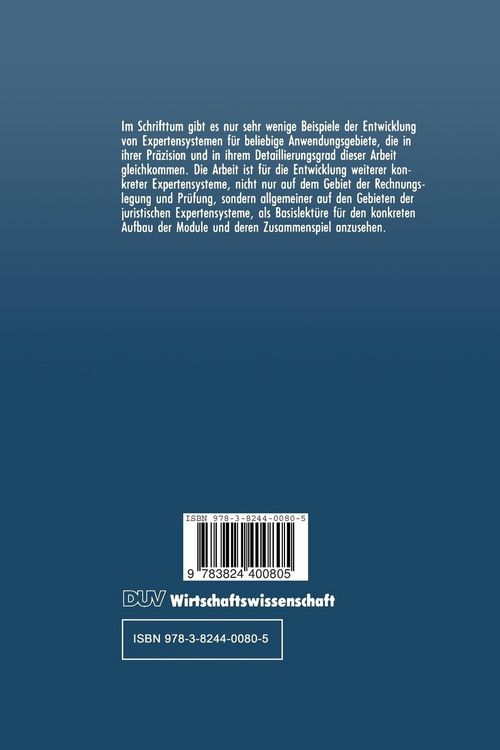 Produktbild: Expertensystem zur Konzernabschlu&szlig;pr&uuml;fung