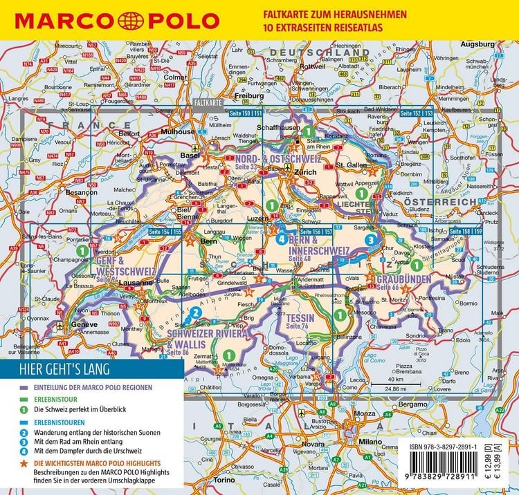 Produktbild: MARCO POLO Reisef&uuml;hrer Schweiz