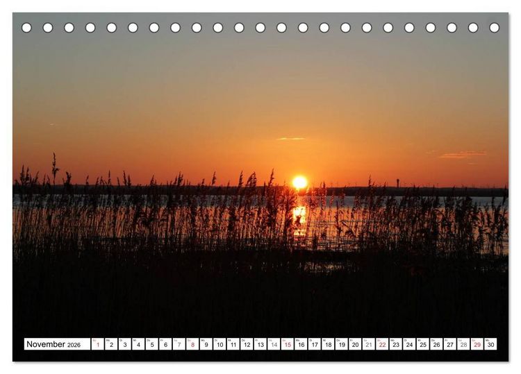 Produktbild: Wedel - Ein Spaziergang (Tischkalender 2026 DIN A5 quer), CALVENDO Monatskalender