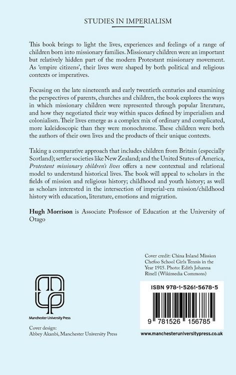 Produktbild: Protestant missionary children's lives, c.1870-1950