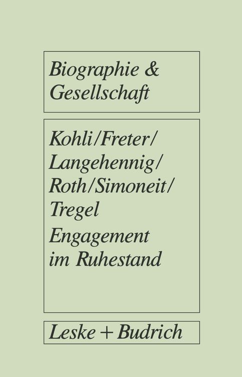 Produktbild: Engagement im Ruhestand