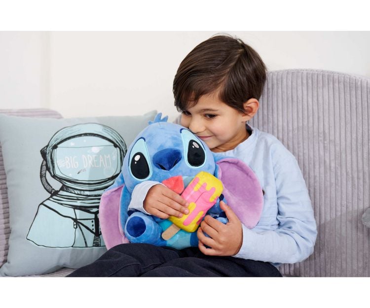 Produktbild: Disney Stitch mit Eis am Stiel, 25cm