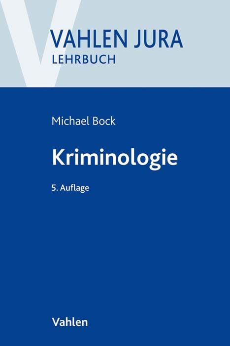 Produktbild: Kriminologie