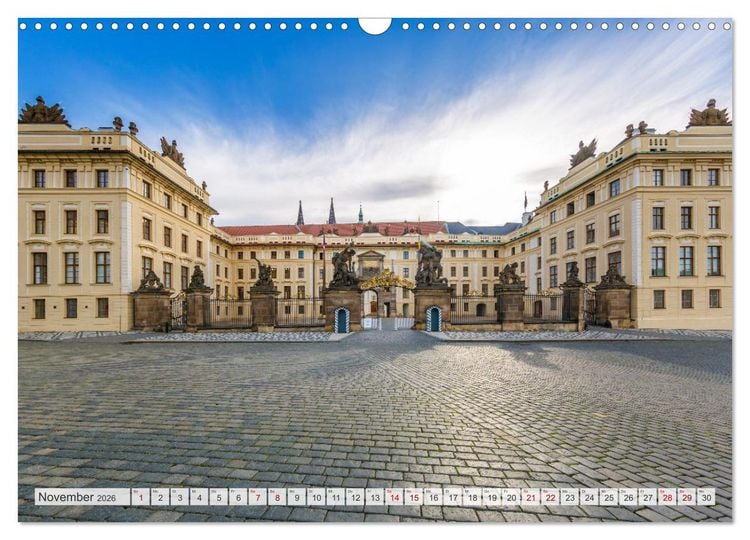 Produktbild: PRAG Impressionen bei Tag und Nacht (Wandkalender 2026 DIN A3 quer), CALVENDO Monatskalender