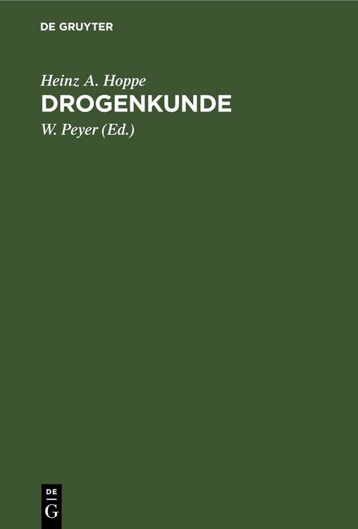 Produktbild: Drogenkunde