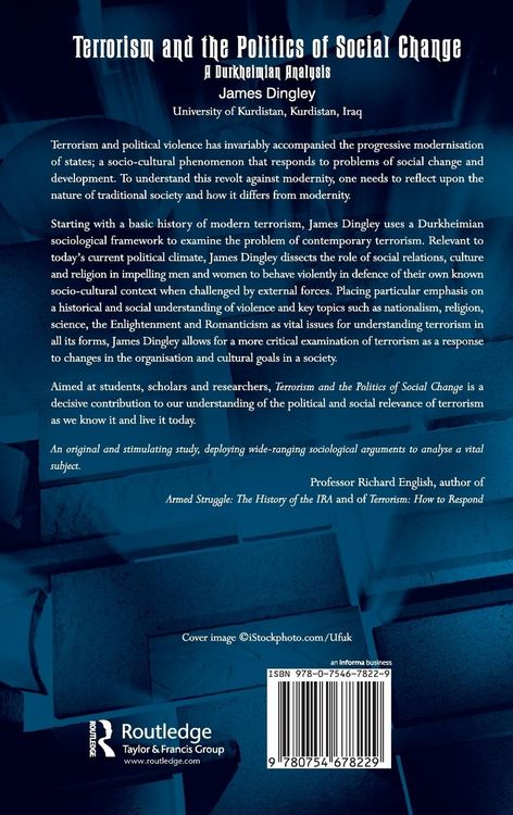 Produktbild: Terrorism and the Politics of Social Change