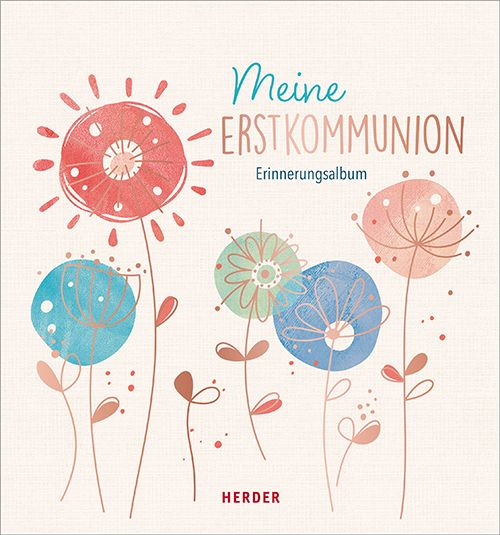 Produktbild: Meine Erstkommunion Erinnerungsalbum Floral