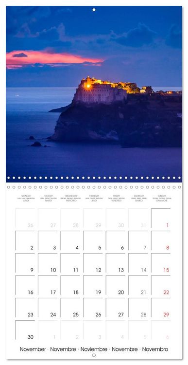 Produktbild: Around Naples (Wall Calendar 2026 12 &times; 12 Inch) CALVENDO 12 Month Wall Calendar