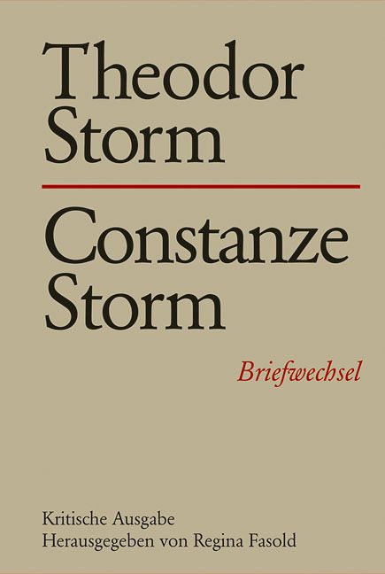 Produktbild: Theodor Storm &ndash; Constanze Storm