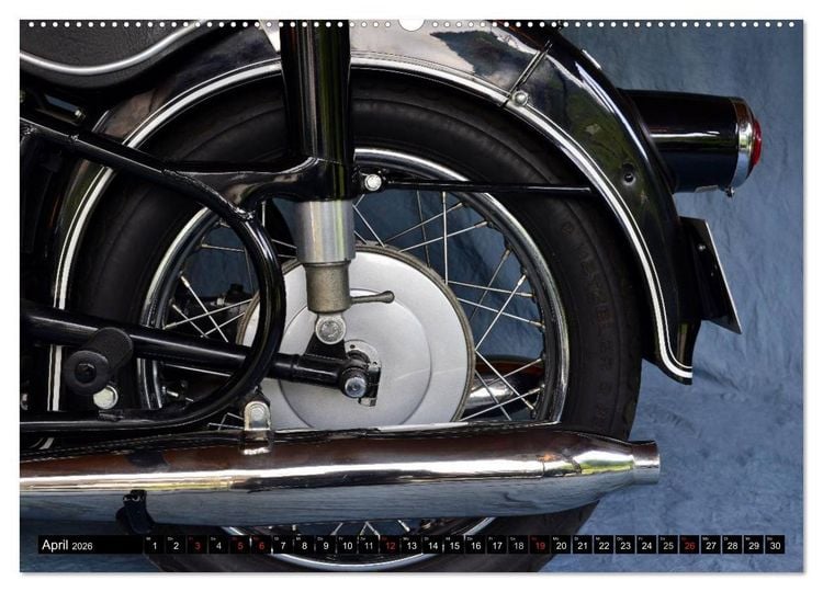 Produktbild: BMW R69S (Wandkalender 2026 DIN A2 quer), CALVENDO Monatskalender