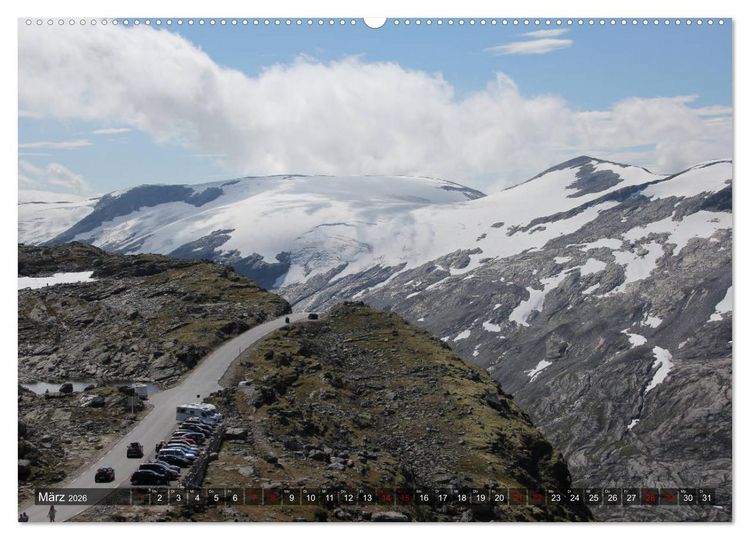 Produktbild: Norwegen 2026 - Berge, Fjorde, Moore (hochwertiger Premium Wandkalender 2026 DIN A2 quer), Kunstdruck in Hochglanz