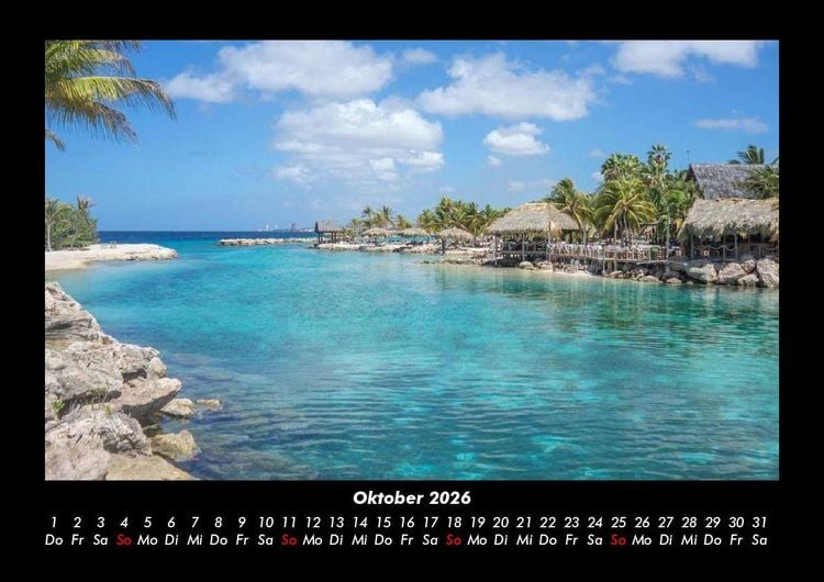 Produktbild: Trauminseln 2026 Fotokalender DIN A3