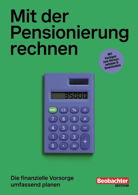 Produktbild: Mit der Pensionierung rechnen