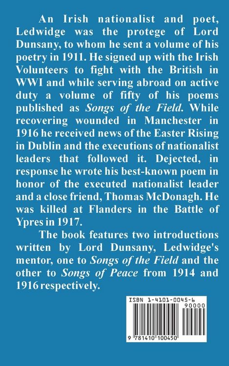 Produktbild: Complete Poems of Francis Ledwidge, The