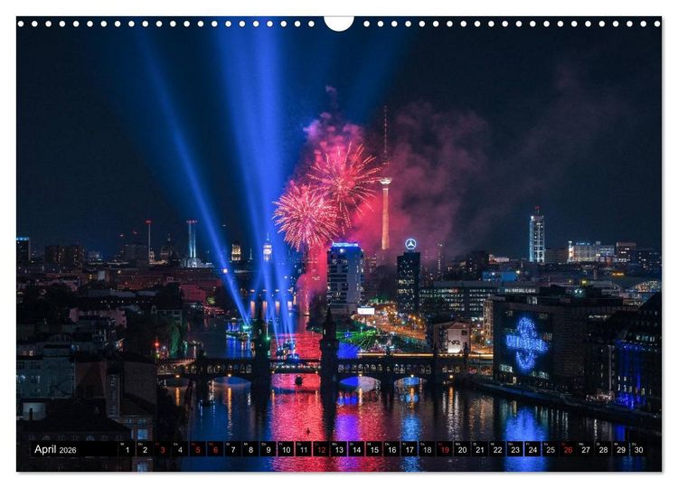 Produktbild: Berlin - Faszination Hauptstadt (Wandkalender 2026 DIN A3 quer), CALVENDO Monatskalender