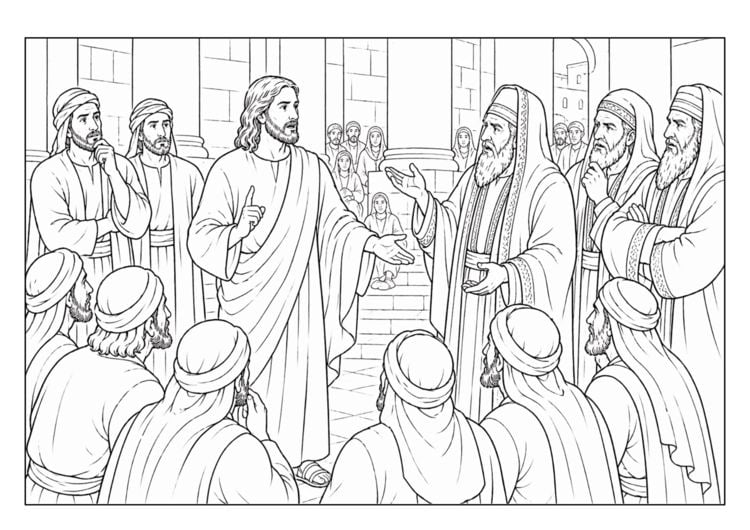 Produktbild: Bibel Malbuch f&uuml;r Kinder ab 8 Jahren und Erwachsene mit 74 wundersch&ouml;nen Ausmalmotiven aus dem Alten und Neuen Testament
