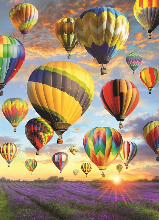 Produktbild: COBBLE HILL PUZZLES - Heissluftballons 1000 Teile