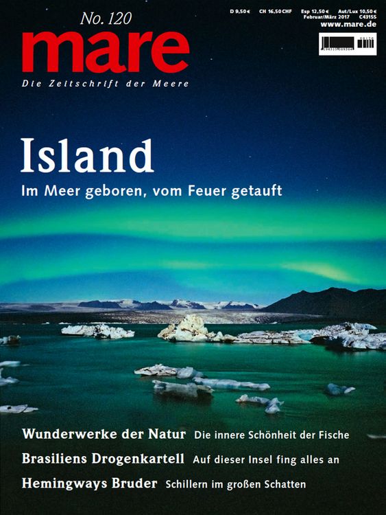 Produktbild: Mare - Die Zeitschrift der Meere / No. 120 / Island