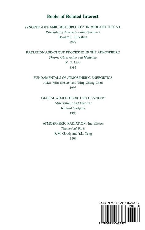 Produktbild: Synoptic-Dynamic Meteorology in Midlatitudes