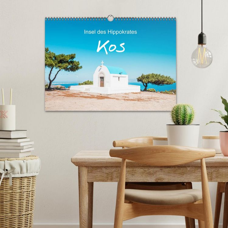 Produktbild: Kos - Insel des Hippokrates (Wandkalender 2026 DIN A3 quer), CALVENDO Monatskalender