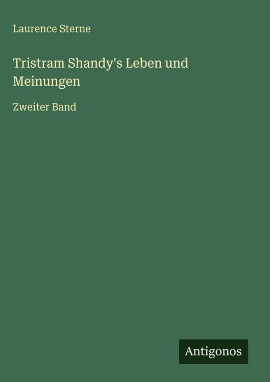 Produktbild: Tristram Shandy's Leben und Meinungen