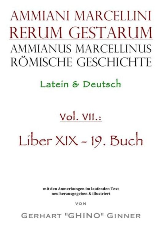 Produktbild: Ammianus Marcellinus, Römische Geschichte / Ammianus Marcellinus römische Geschichte VII